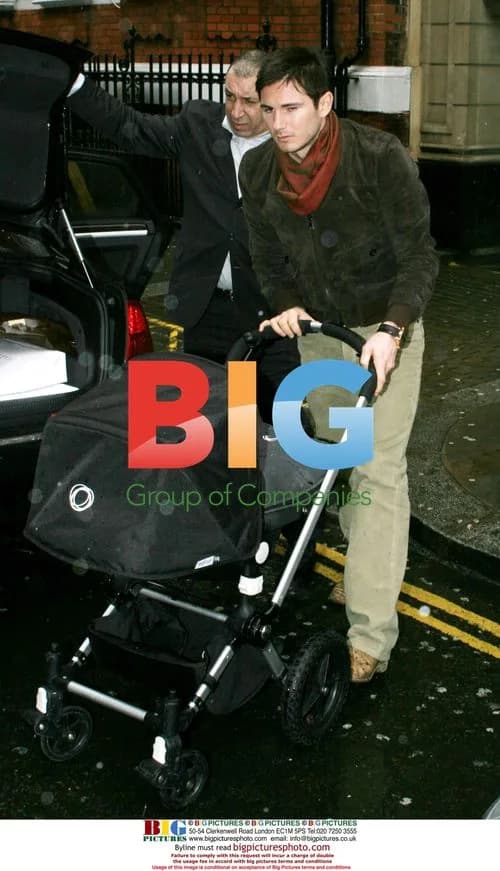 Frank Lampard Shopping at Harrods
