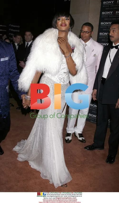 Naomi Campbell at Grammys Pre-Party
