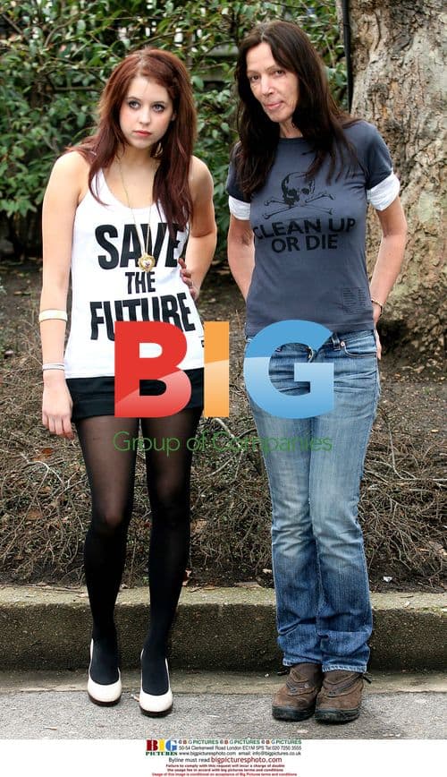 Peaches Geldof and Katharine Hamnett Protest Cotton Imports