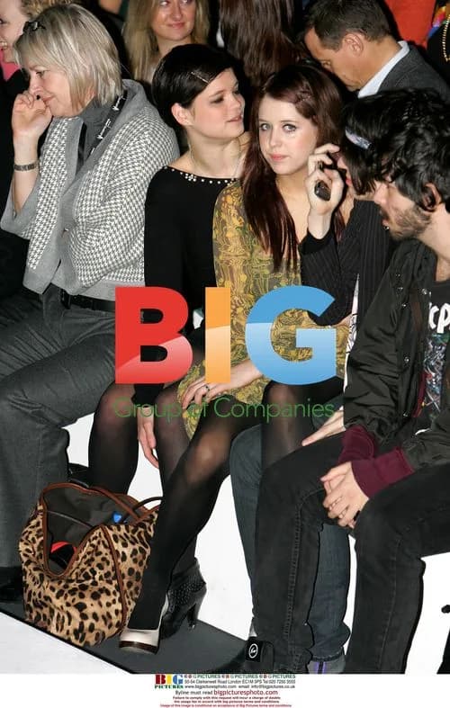 Peaches Geldof and family at London Fashion Week