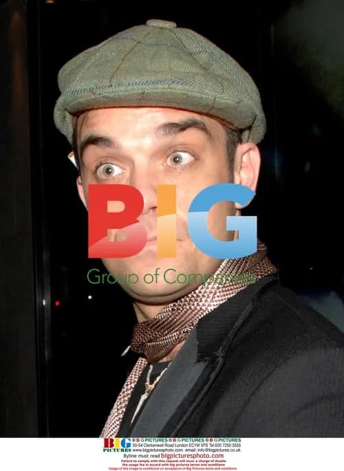 Robbie Williams Leaving Hyde Night Club