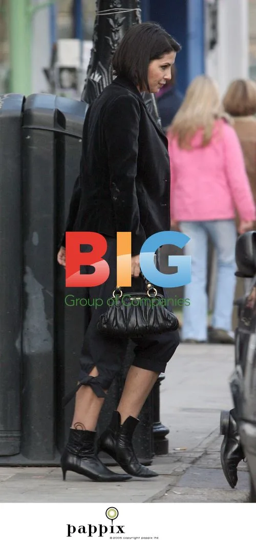 Sadie Frost out in London with Kate Moss' driver