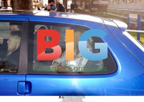 Heather Mills at Hove Police Station