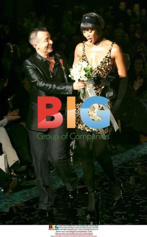 Naomi Campbell and Julian Macdonald Fashion Show