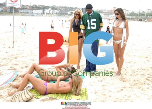 Snoop Dogg and Sophie Monk on Sydney video shoot