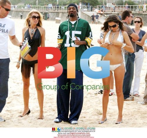 Sophie Monk and Snoop Dogg Filming MTV Video