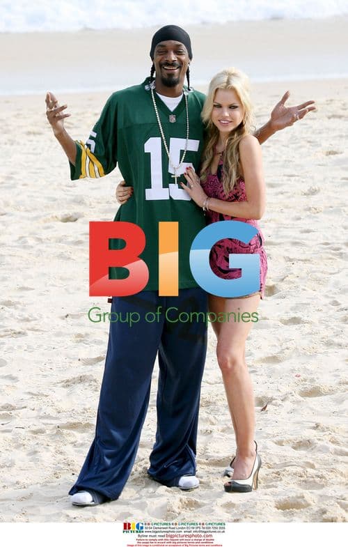Sophie Monk and Snoop Dogg film MTV video in Sydney
