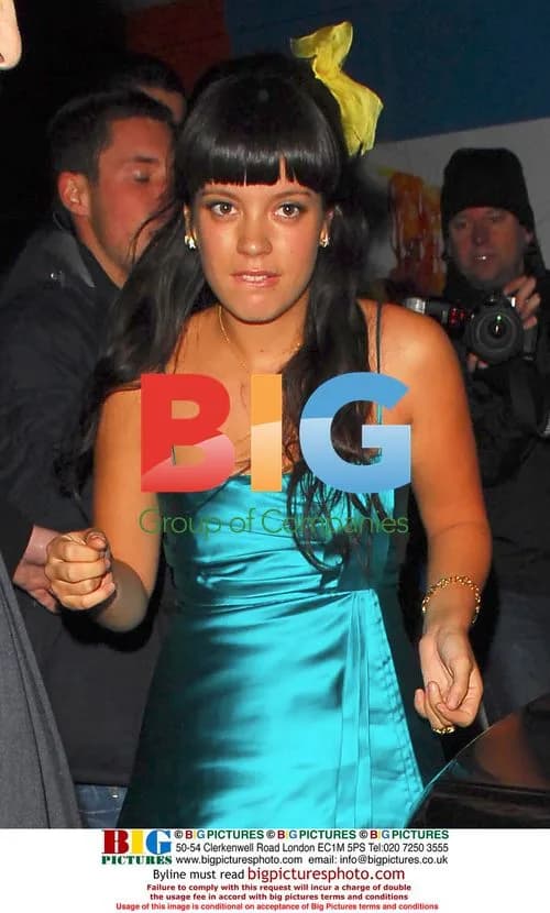 Lily Allen at Oasis Brits Aftershow Party