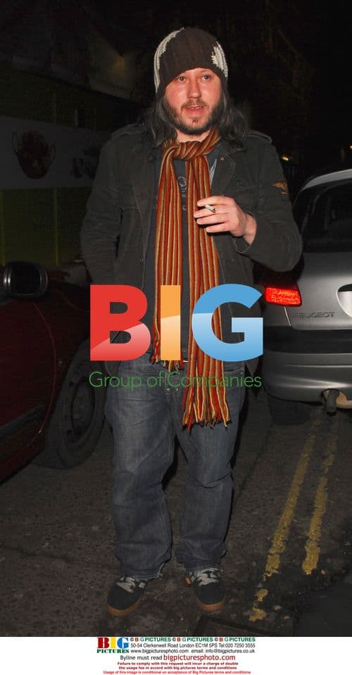 Badly Drawn Boy at Brit Awards Afterparty