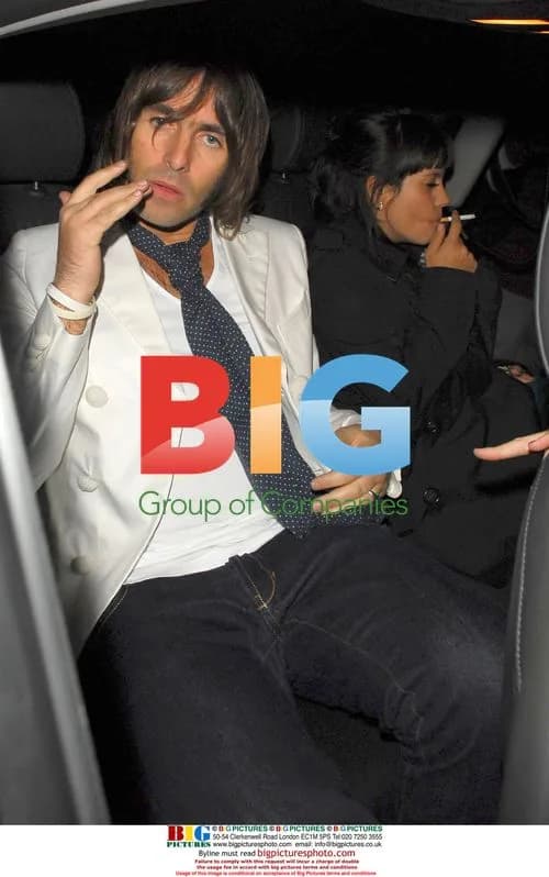 Liam Gallagher and Lily Allen Leaving Brits Afterparty