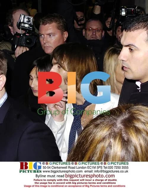 Liam Gallagher Leaving Brits Afterparty