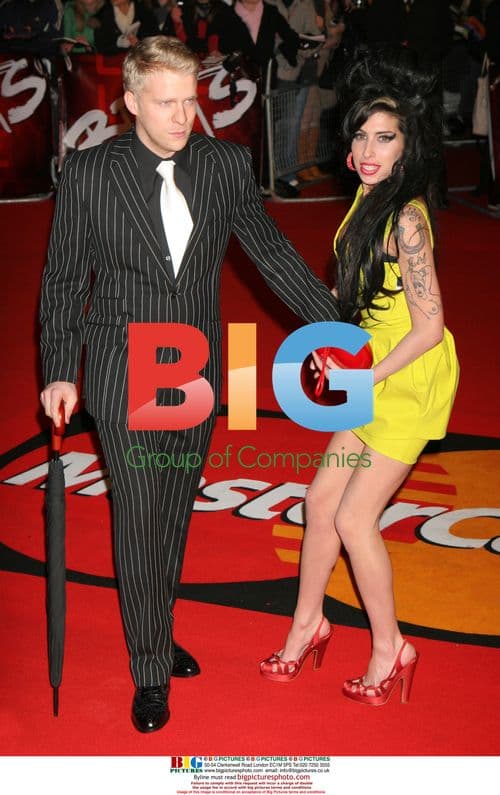 Amy Winehouse at 26th Brit Awards