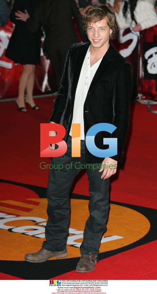 Singer James Morrison at the 26th Brit Awards