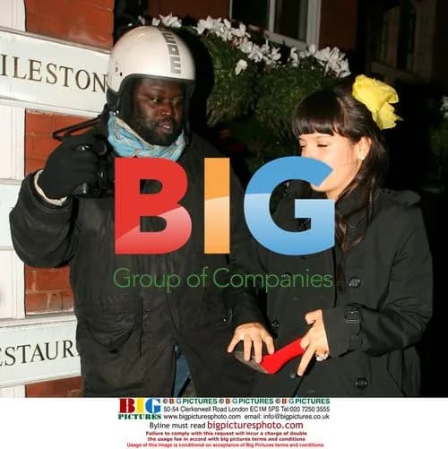 Lily Allen Arrives at Hotel, Attempts to Hit Photographer