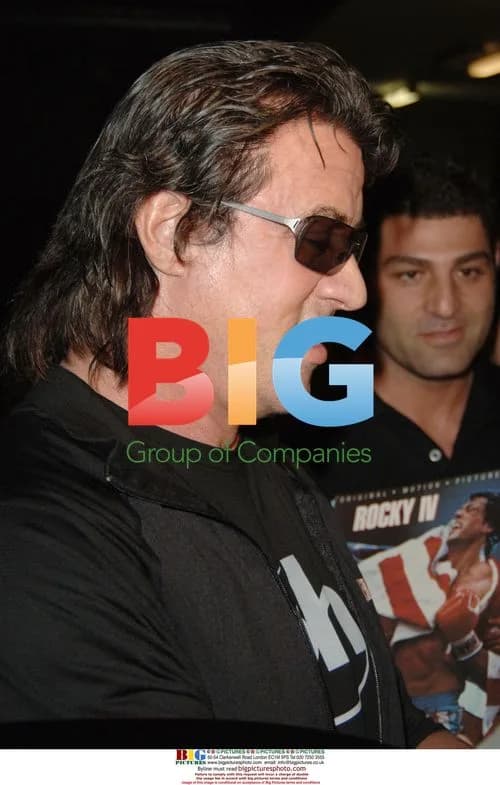 Sylvester Stallone Arrives in Sydney