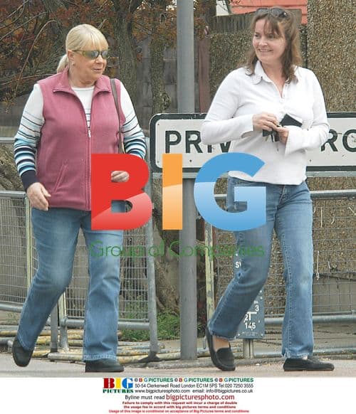 Eastenders Actresses Laila Morse and Gerry Cowper