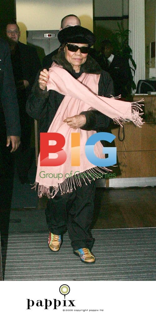 Eartha Kitt signing autographs in London