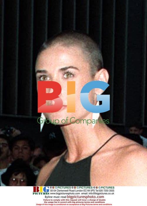 Bruce Willis and Demi Moore at Striptease Premiere