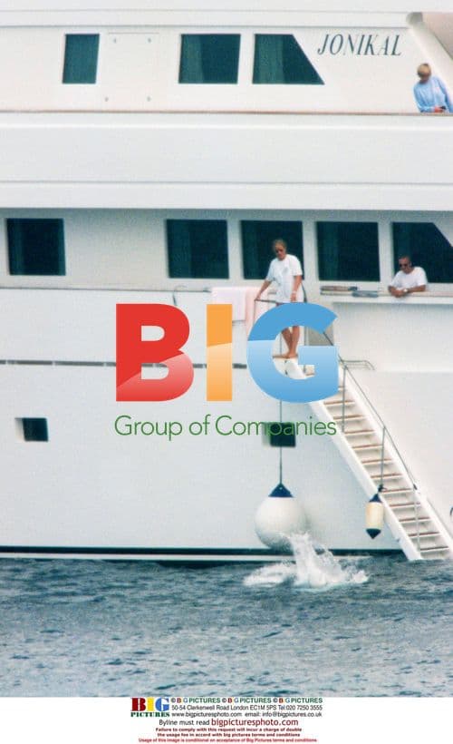 Diana and William on Al Fayed's Yacht