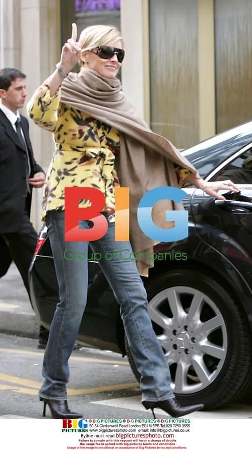 Sharon Stone Seen Around Paris Hotels