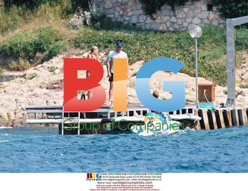 Diana, Princess of Wales in Saint Tropez