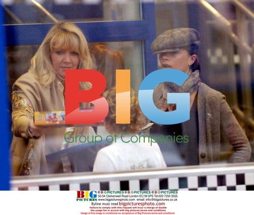 Victoria Beckham with Family at Cruz\'s Birthday