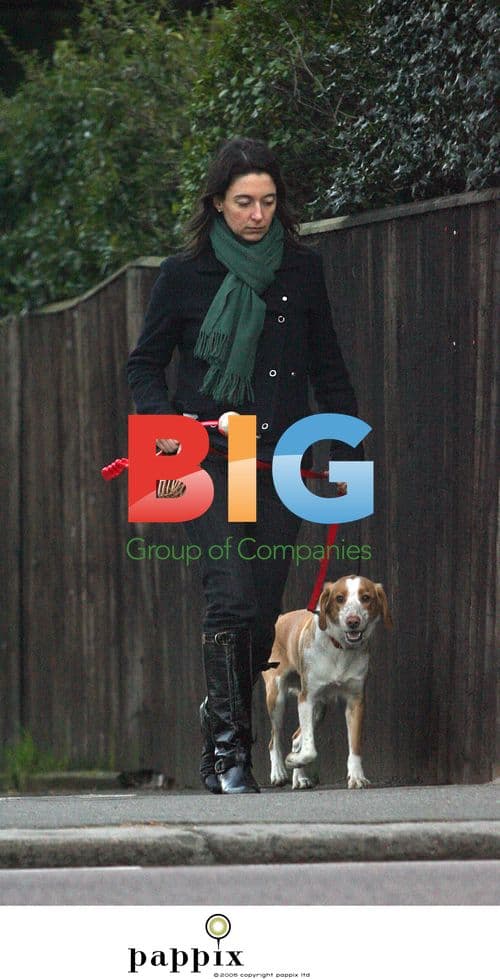 Mary McCartney Walking Dog in London
