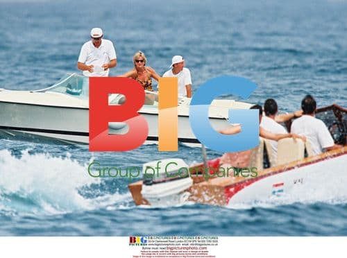 Diana, Princess of Wales in Saint Tropez