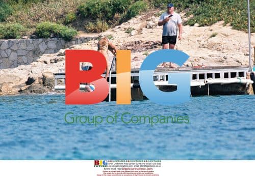 Diana, Princess of Wales in Saint Tropez, France