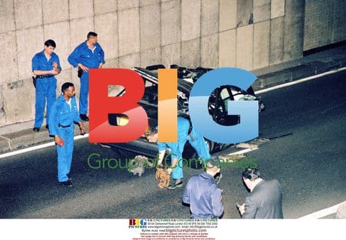 Tunnel of L'Alma Car Accident Site