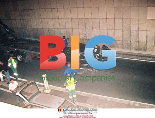 Tunnel of L'Alma Car Accident Site