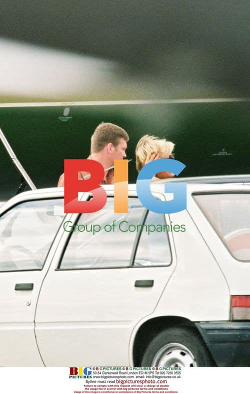 Diana at Le Bourget Airport, Paris