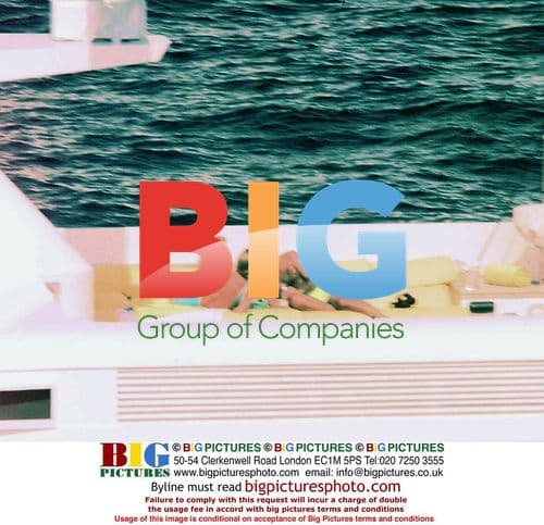 Princess Diana and Dodi Al Fayed on Yacht