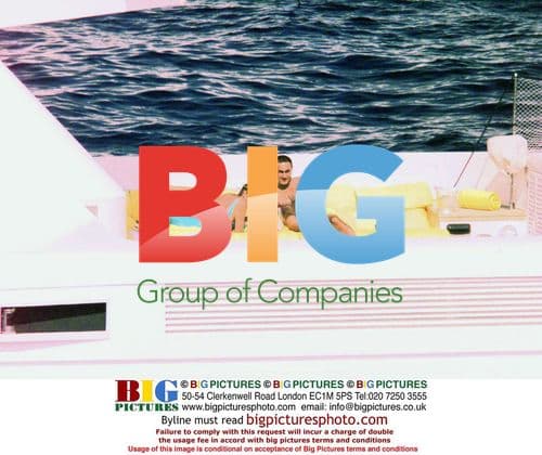 Diana and Dodi on a Yacht