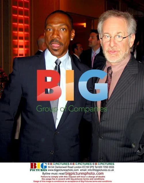 Eddie Murphy & Steven Spielberg at Obama Fundraiser