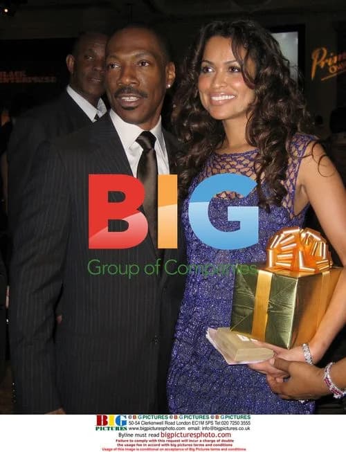 Eddie Murphy and Tracy Edmonds at Black Enterprise Party