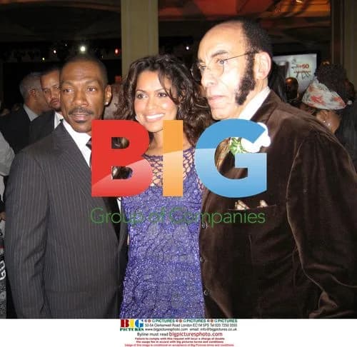 Eddie Murphy and Tracy Edmonds at Black Enterprise Party
