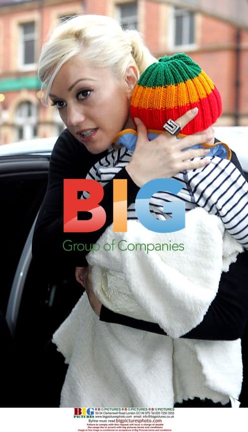 Gwen Stefani with baby Kingston