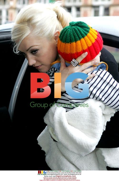 Gwen Stefani Arrives at Radio One