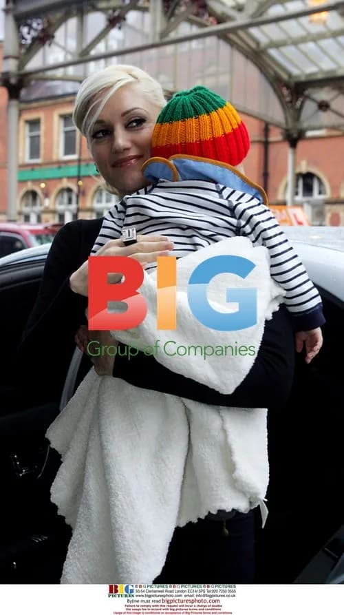 Gwen Stefani with baby Kingston