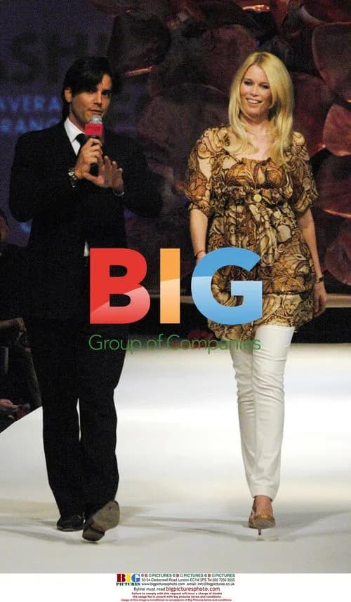 Claudia Schiffer at Liverpool Santa Fe Fashion Show in Mexico City