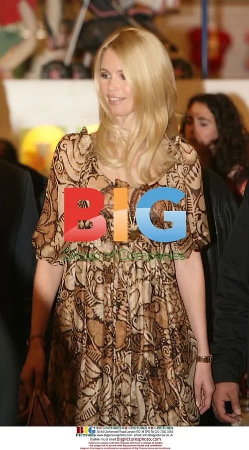 Claudia Schiffer visits Liverpool store in Mexico City
