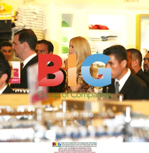 Claudia Schiffer Visits Liverpool Store in Mexico City