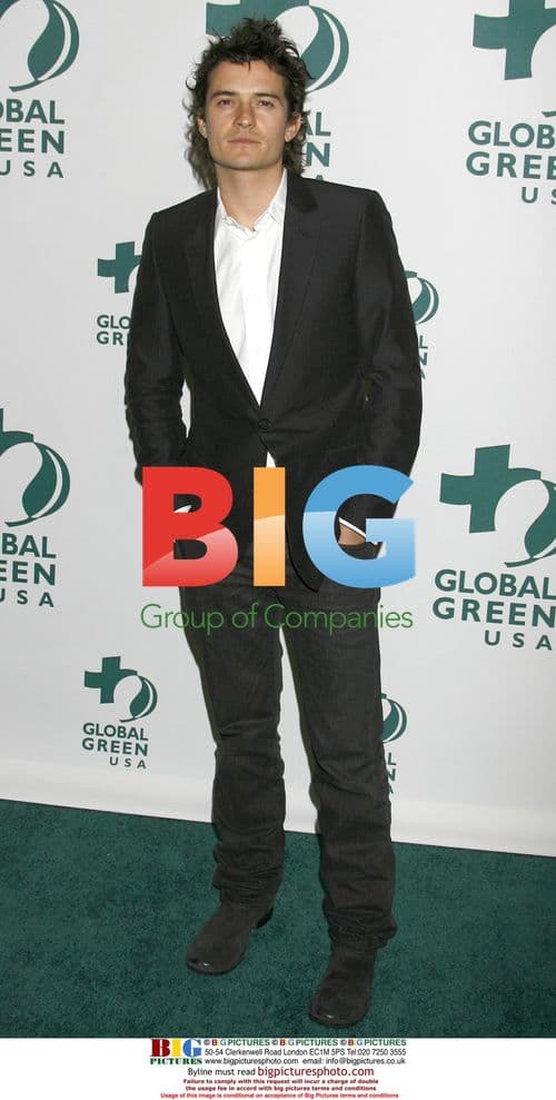 Orlando Bloom at Global Green Party