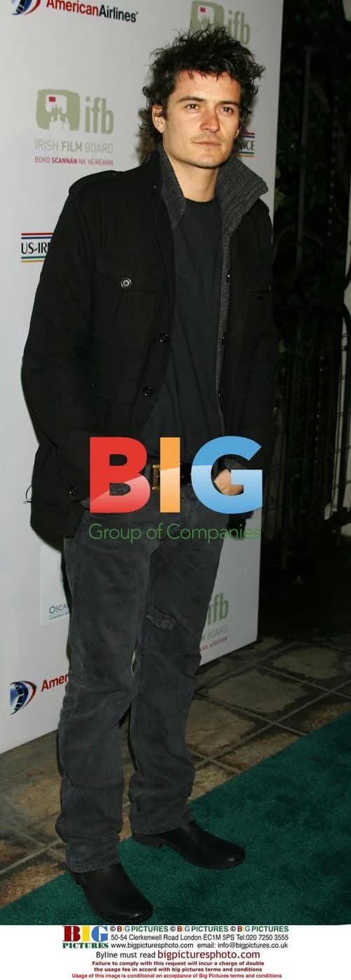 Orlando Bloom at US-Ireland Alliance Pre-Oscars Event