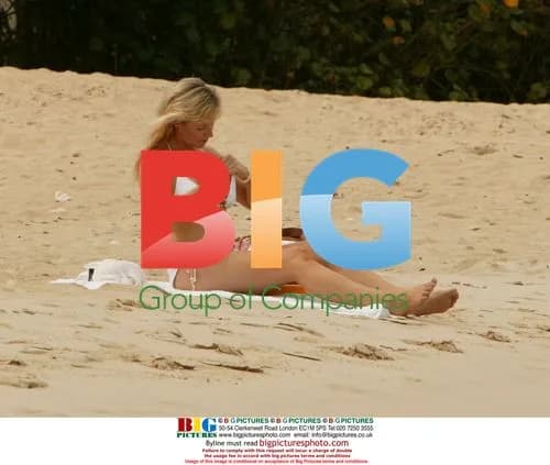 Abi Titmuss Caribbean Beach