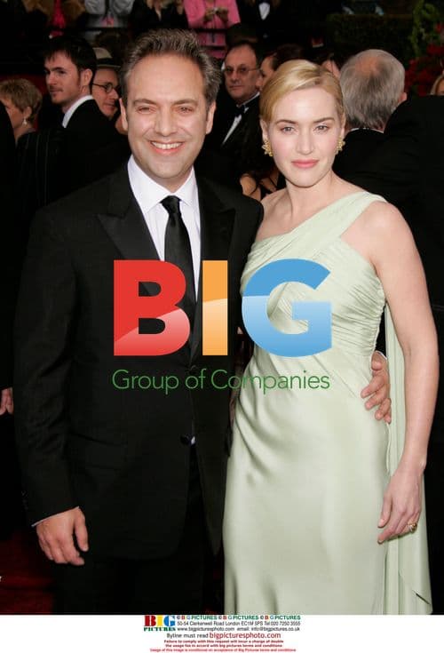 KATE WINSLET and SAM MENDES at Oscars 2007