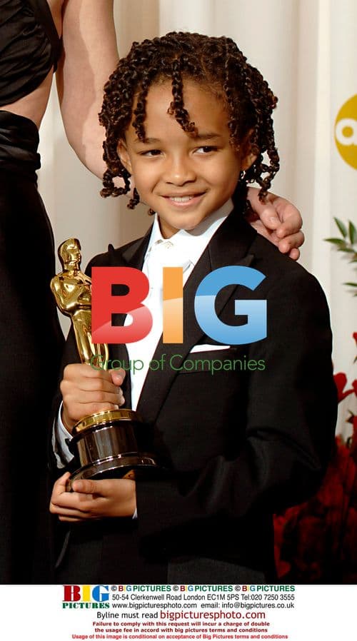 Torrill Kove and Jaden Smith at 79th Oscars
