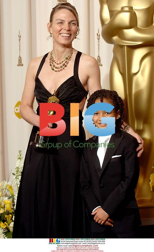 Torrill Kove and Jaden Smith at 2007 Oscars