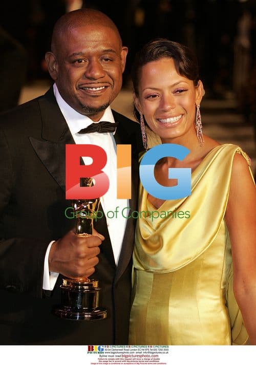 Forest Whitaker and Wife Arrive at Vanity Fair Oscar Party